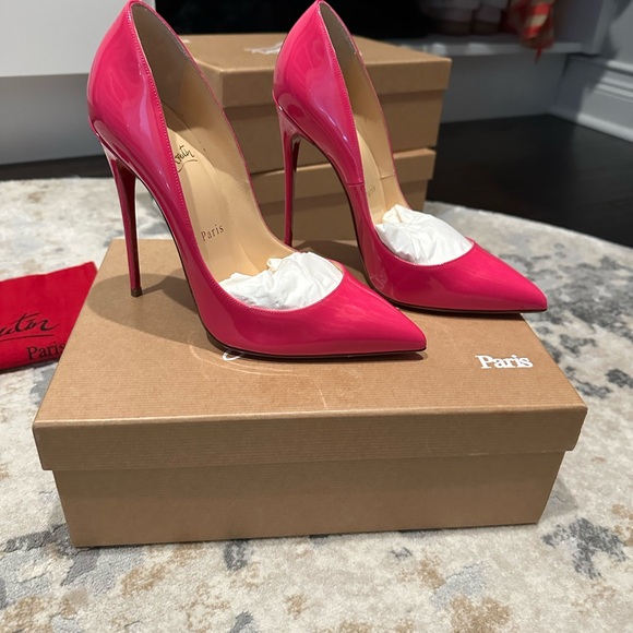 Christian Louboutin Shoes - Christian Louboutin pink pigalle follies 120